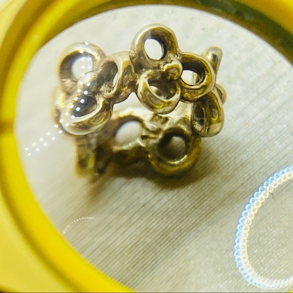 Pandora 750451 Solid 14k Yellow Gold Trinity Spacer - Picture 9 of 10